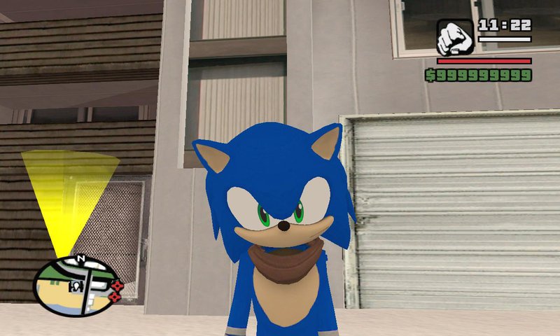 GTA San Andreas Sonic Boom Mod  GTAinside.com